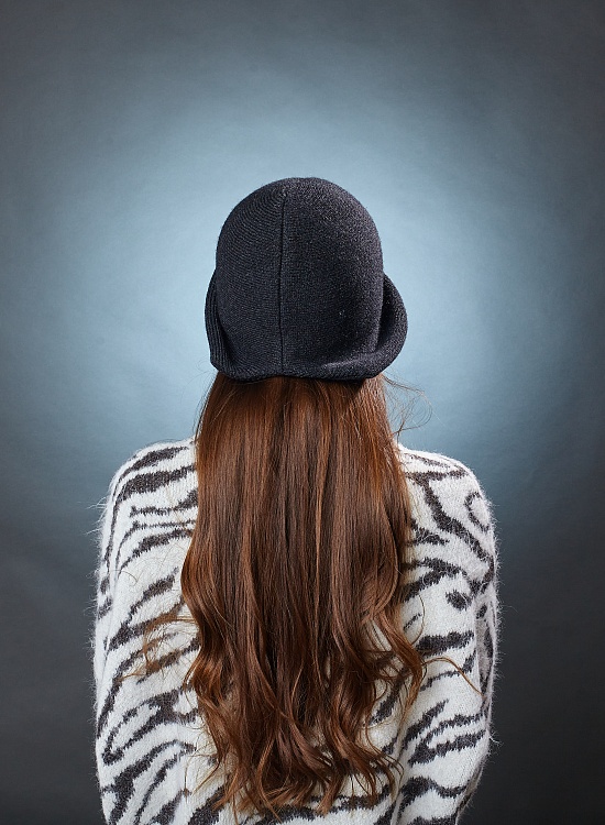 Шляпа "АНЕТ", цвет серый графит