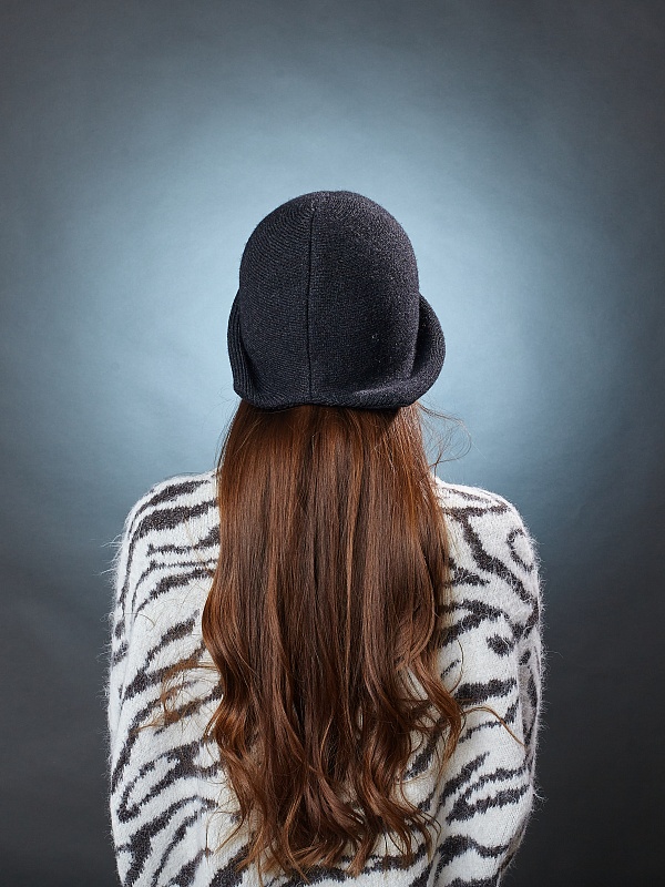 Шляпа "АНЕТ", цвет серый графит